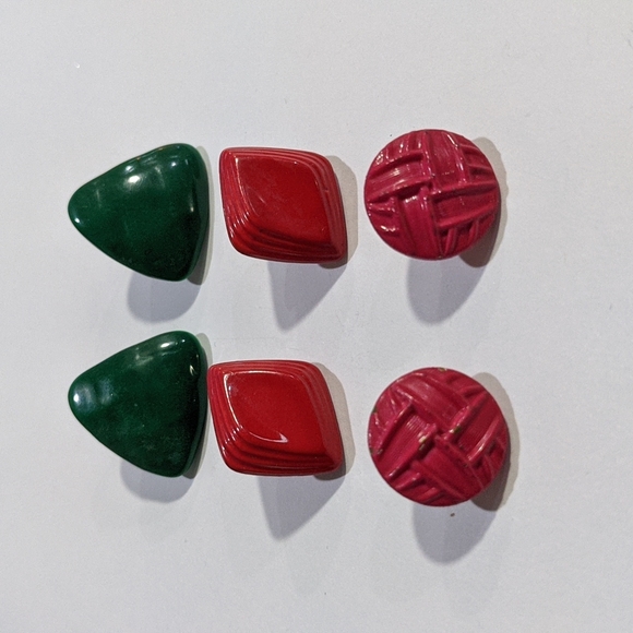 Vintage Statement Earrings - Picture 1 of 8